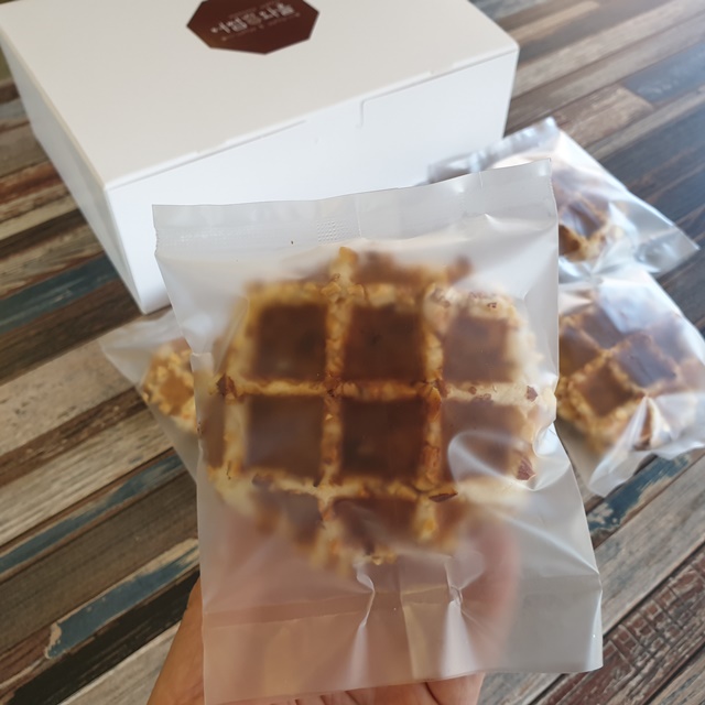 벨기에와플 아몬드 45g 10개입  개별포장 간식 빵 - 상세 이미지 5