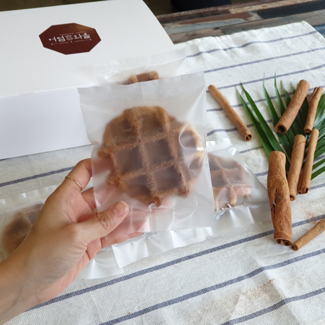 벨기에와플 시나몬 45g 10개입 어른간식 개별포장 아침식사대용 츄러스 - 상세 이미지 4