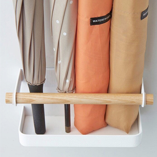 자석 마그네틱 우산꽂이 길이조절 부착형 소형 미니 장 우산