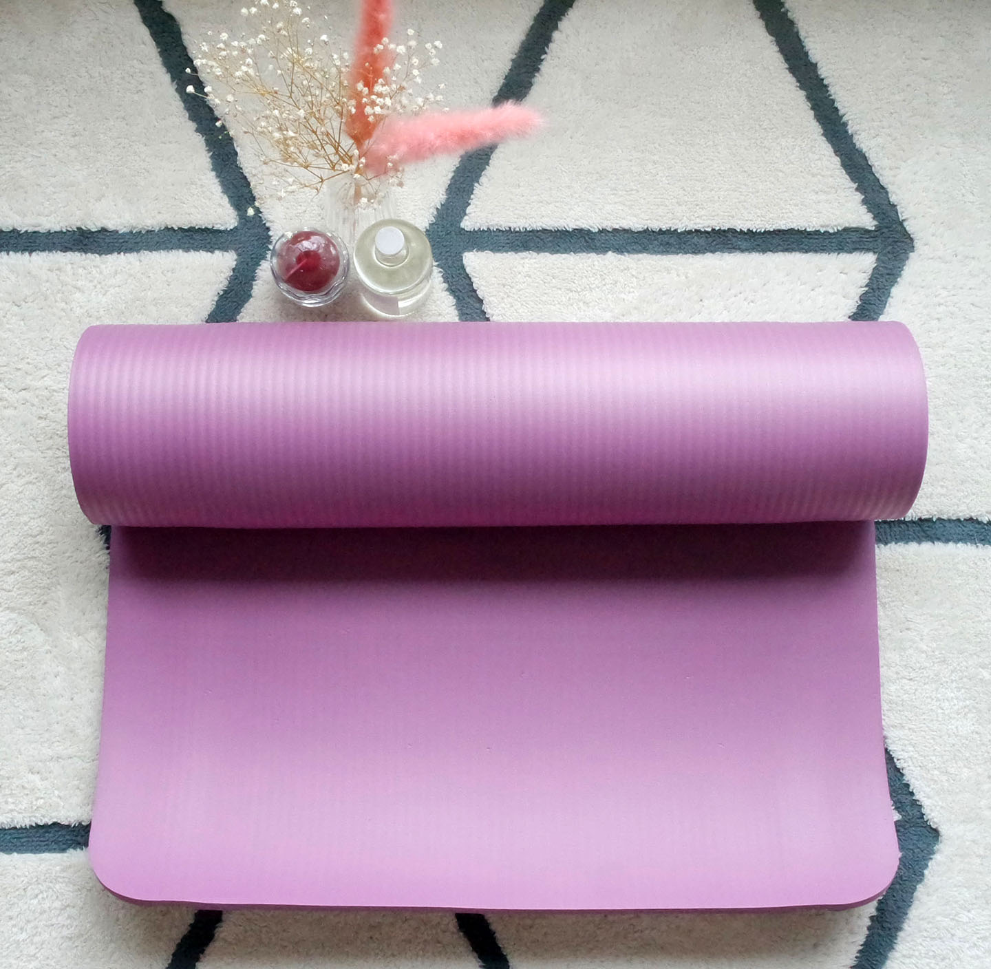 요가매트 홈트매트 헬스장매트 NBR 8mm