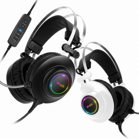 ABKO HACKER  N550 ENC 가상 7.1 RGB 진동 헤드셋