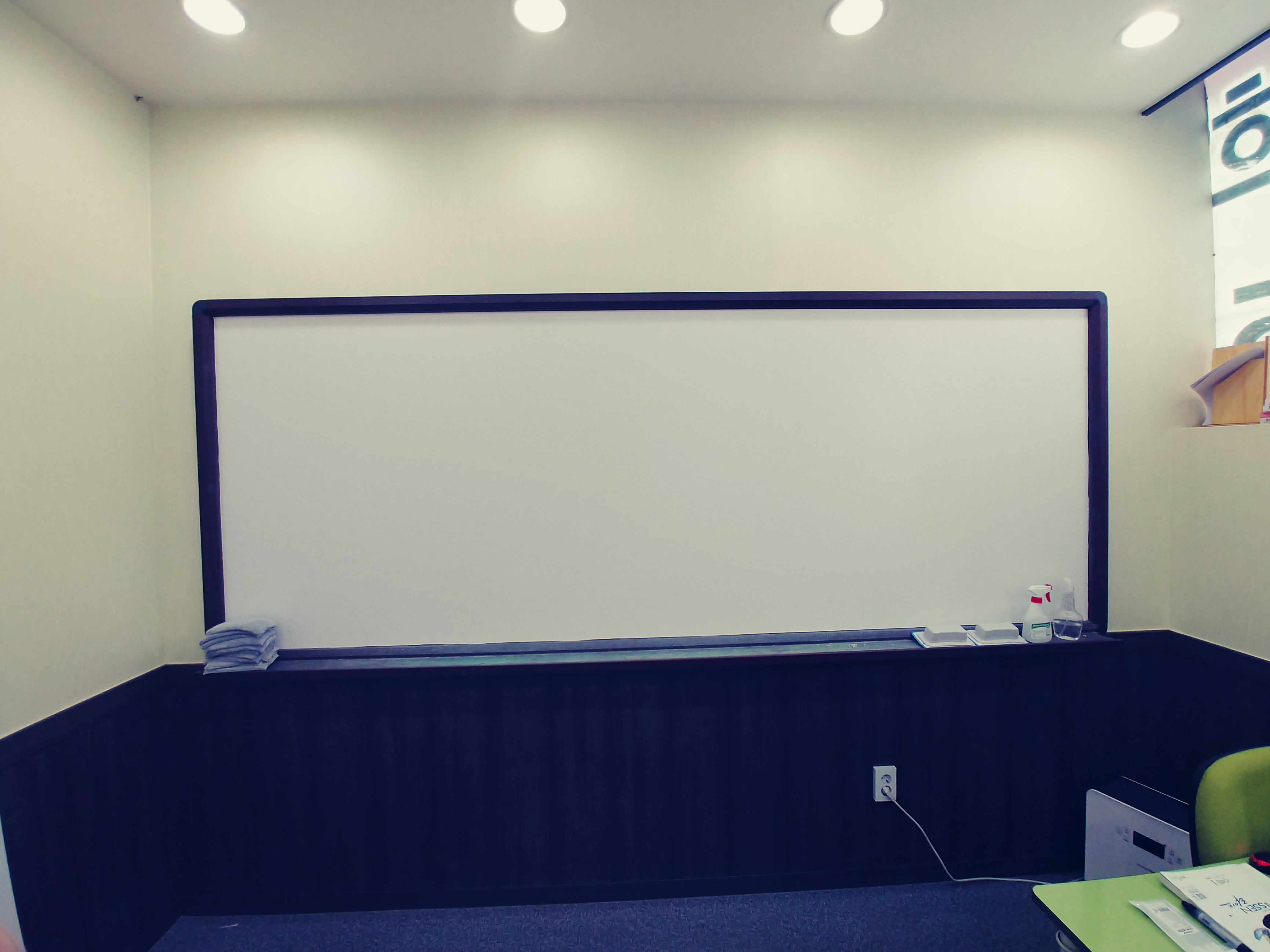 프리미엄 붙이는 화이트보드 칠판 대형 무광 유광 최대 40미터 암선 이미지 2