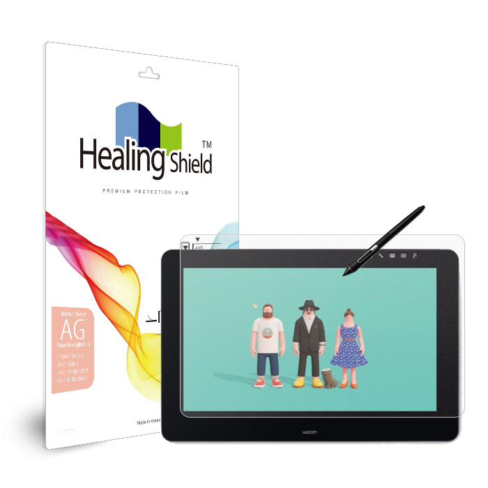 와콤 신티크프로16 DTH-1620 종이질감 Light 저반사 지문방지 액정보호필름