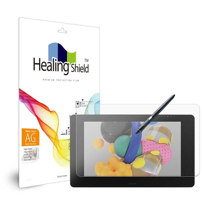 와콤 신티크 프로 DTK 2420 종이질감 지문방지 블루라이트차단 액정보호필름