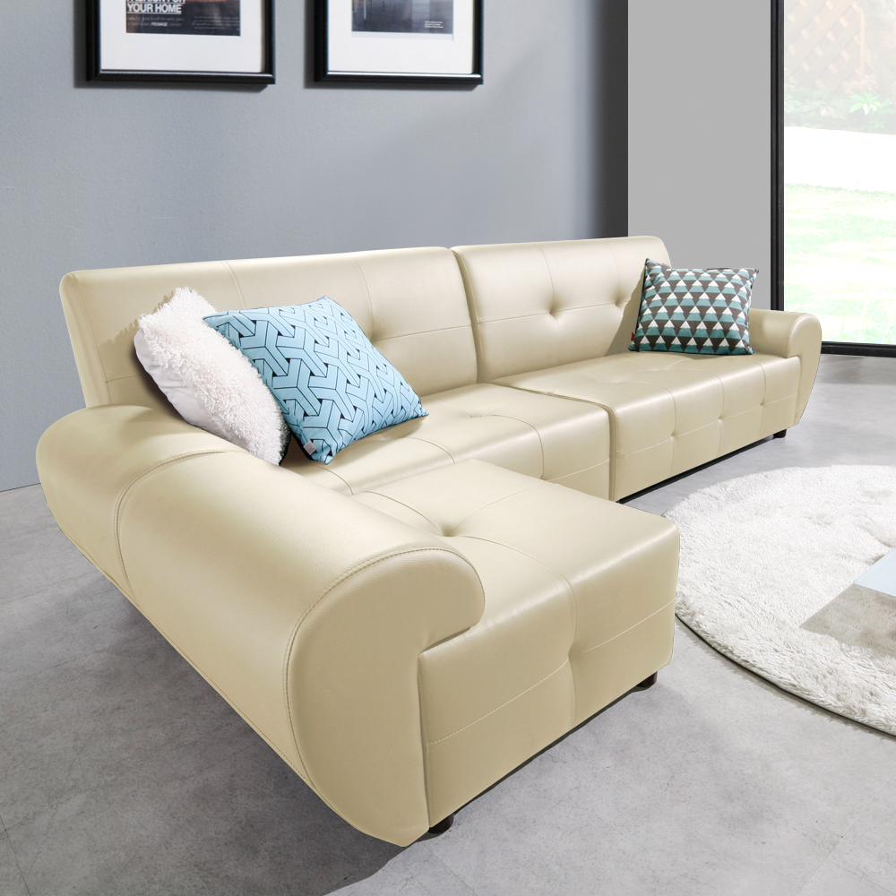 서광퍼니처 레아 라텍스 4인용 소파 대형스툴세트