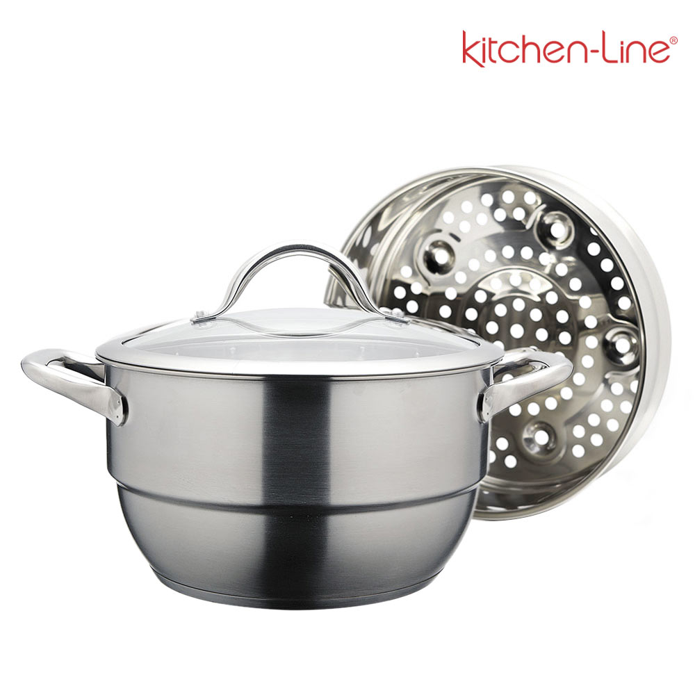 키친라인 미니찜기 22cm, 찜솥, 인덕션찜냄비