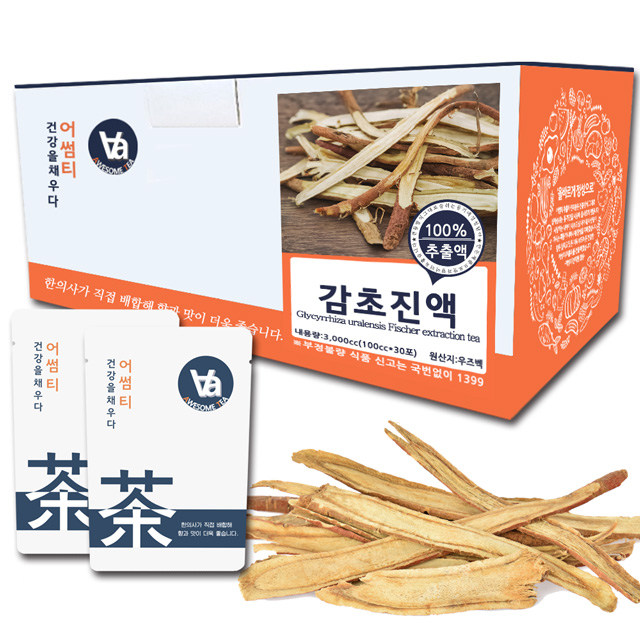 감초 즙 진액 100ml x 30개입 - 상품 이미지