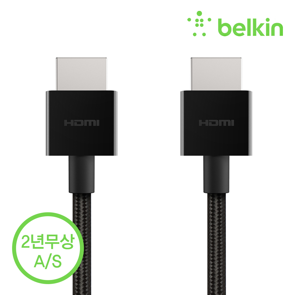 벨킨 UHD 고속 HDMI 2.1 케이블 2M 애플TV 호환 4K 120Hz 8K 60Hz HDR VRR AV10176bt2M - 상세 이미지 2