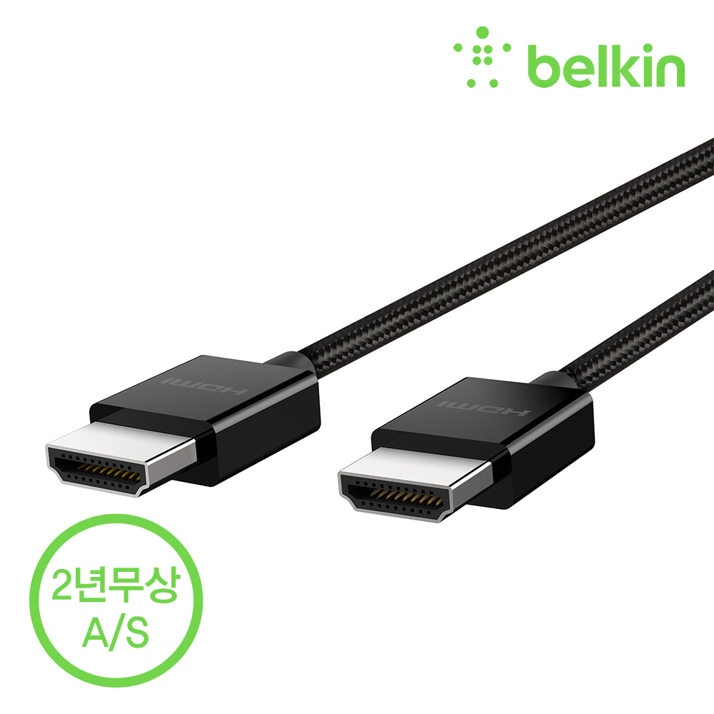 벨킨 UHD 고속 HDMI 2.1 케이블 2M 애플TV 호환 4K 120Hz 8K 60Hz HDR VRR AV10176bt2M - 상세 이미지 4