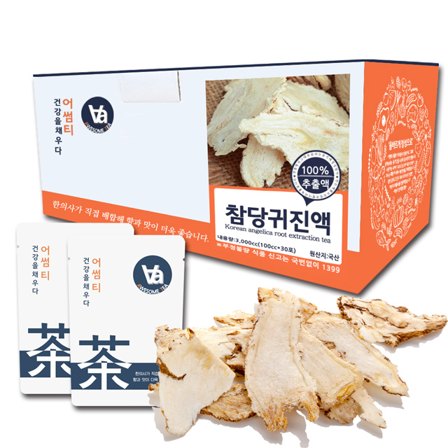 국산 참당귀 즙 진액 100ml x 30개입 - 상품 이미지