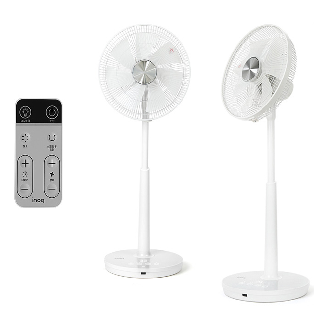 AI선풍기 써큘레이터형 스마트 음성안내 선풍기 온도감지 BLDC선풍기 상하좌우입체바람