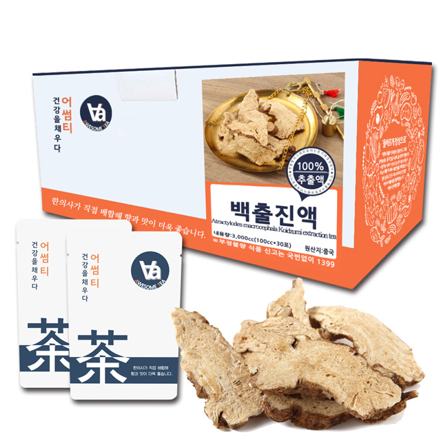 백출 삽주뿌리 즙 엑기스 진액 100ml x 30개입 - 메인 이미지