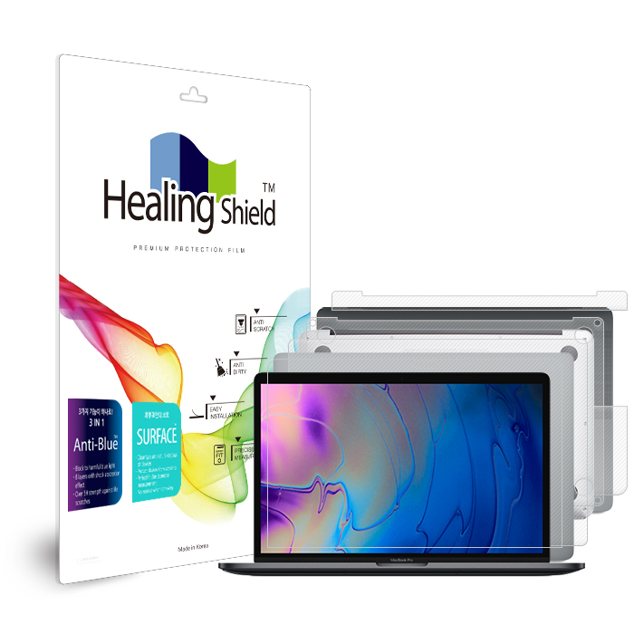 맥북프로 2016/맥북프로 2017 15 터치바 블루라이트차단 액정보호필름 - 상품 이미지