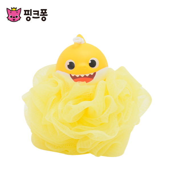 핑크퐁 아기상어 아기 샤워볼 유아 목욕스펀지 목욕놀이 - 상품 이미지