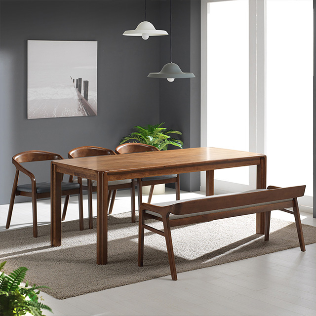 스코나 노르덴 원목 벤치 1350