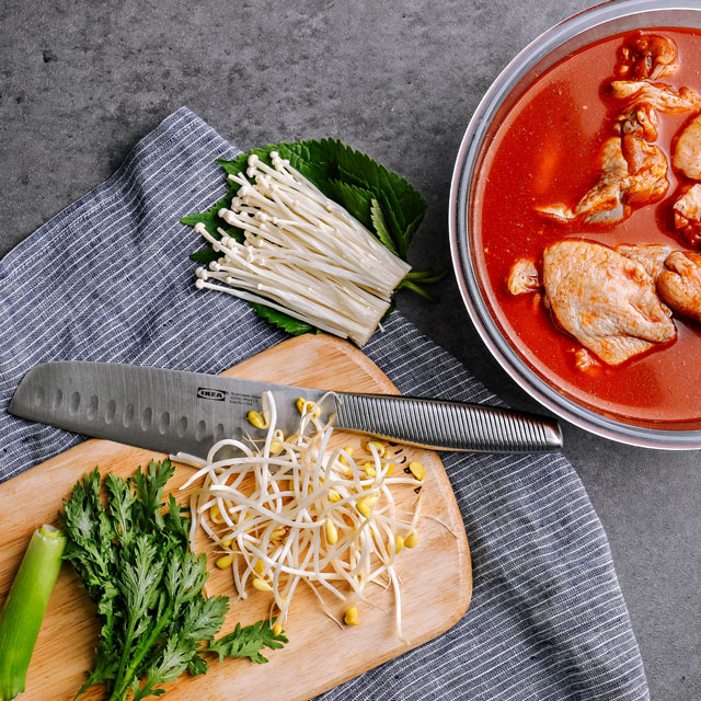 국내산 닭다리살 전골 캠핑 밀키트 집들이 요리 신선 물닭갈비 - 상세 이미지 5