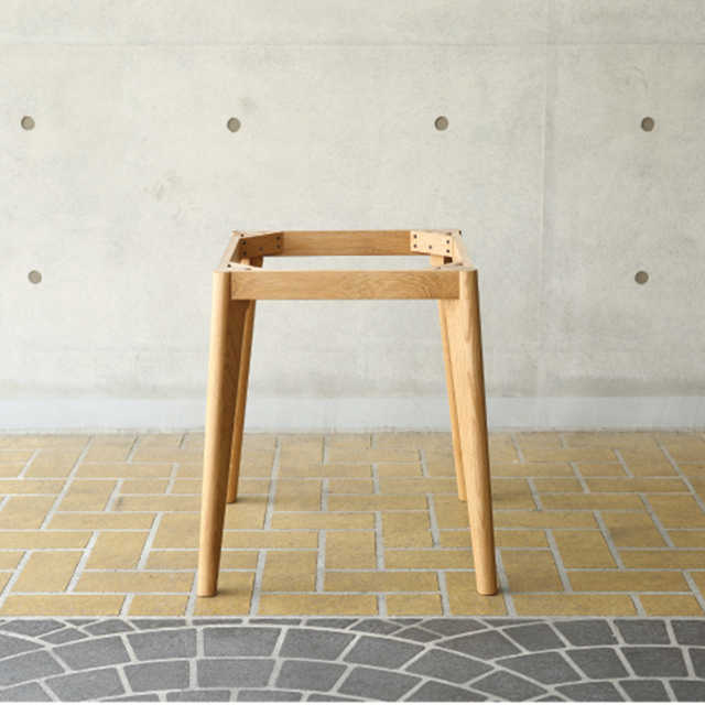 [오크 우드슬랩] 화이트오크 백참나무 OAK 화이트오크 원형 테이블 - 베이직