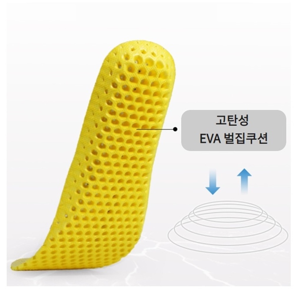푹신한 깔창 군인 군화 에어 통풍 깔창 여름 등산화 깔창 운동화 안전화 신발 인솔 이미지 4