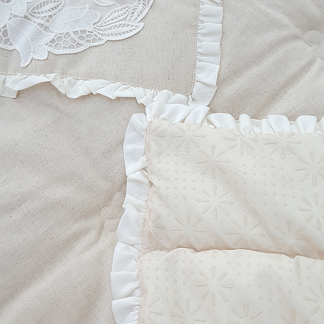 오월 자스민 린넨 쇼파패드 3인용 4인용 돌쇼파 매트 맞춤