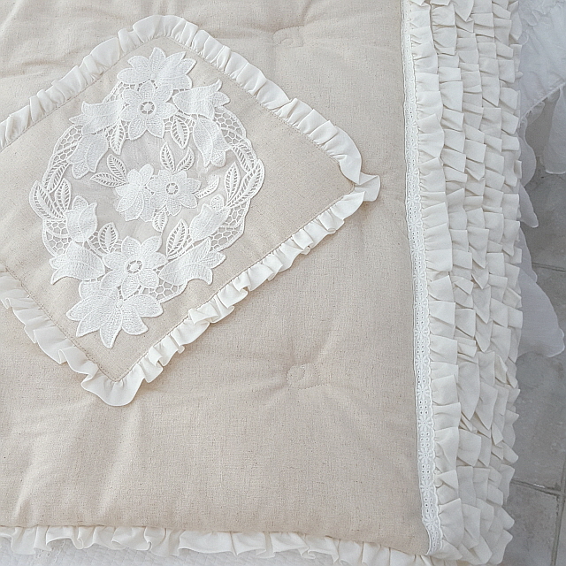 오월 자스민 린넨 쇼파패드 3인용 4인용 돌쇼파 매트 맞춤