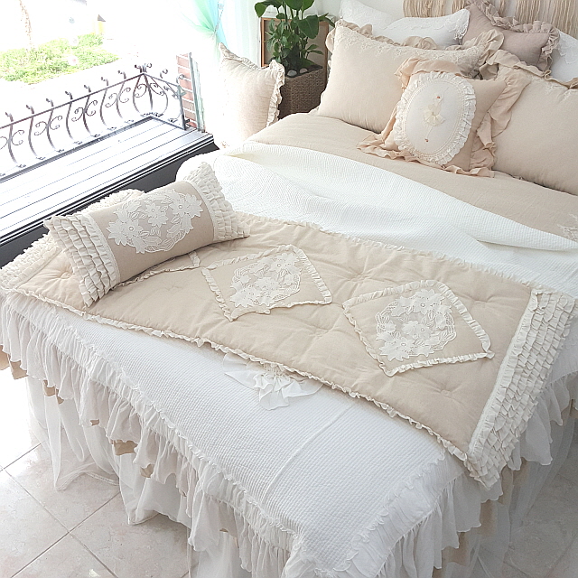 오월 자스민 린넨 쇼파패드 3인용 4인용 돌쇼파 매트 맞춤