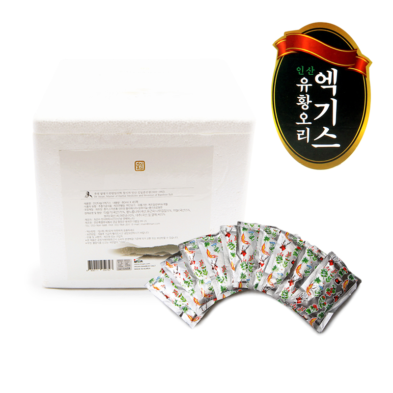 인산죽염 유황오리 진액 1년산 45팩 - 메인 이미지