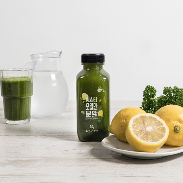 굿스푼 미스터 오일만 주스 레몬 파슬리 분말 5병 555주스 이미지 8