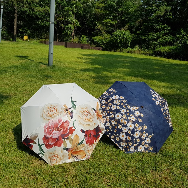 posho 고급 일본양산 자외선차단 우산 초경량양산 uv 가벼운 암막양산 경량 - 상세 이미지 2
