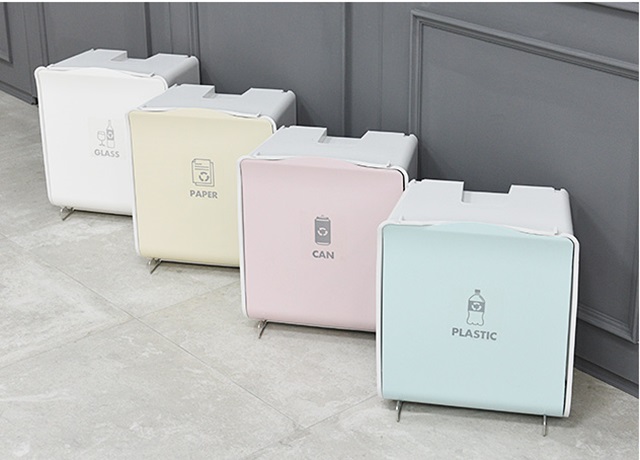 가정용 분리수거함 재활용분리수거함 대용량 쓰레기통 1단 32리터