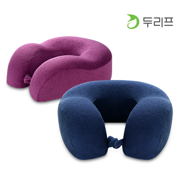 여행용 목베개, 두리프 메모리폼, 장거리 비행 필수템, 편안한 여행