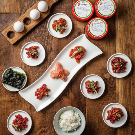 18종 오징어 젓갈 멍게젓 어리굴젓 갈치속젓 가자미식해 명란젓 창난 낙지 새우