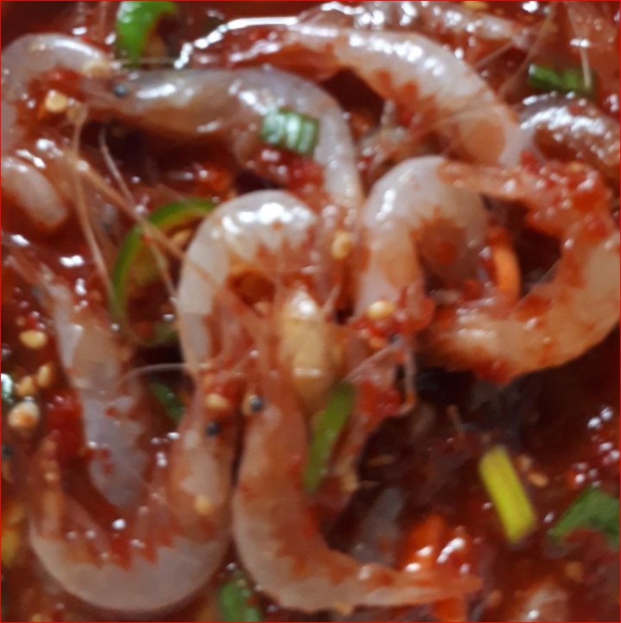 생새우무침 생새우젓 250g 새우양념젓 새우젓 민물새우 토하 새뱅이 밥반찬 - 상세 이미지 4