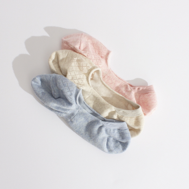 여자 덧신 양말 페이크삭스 망사 다이아