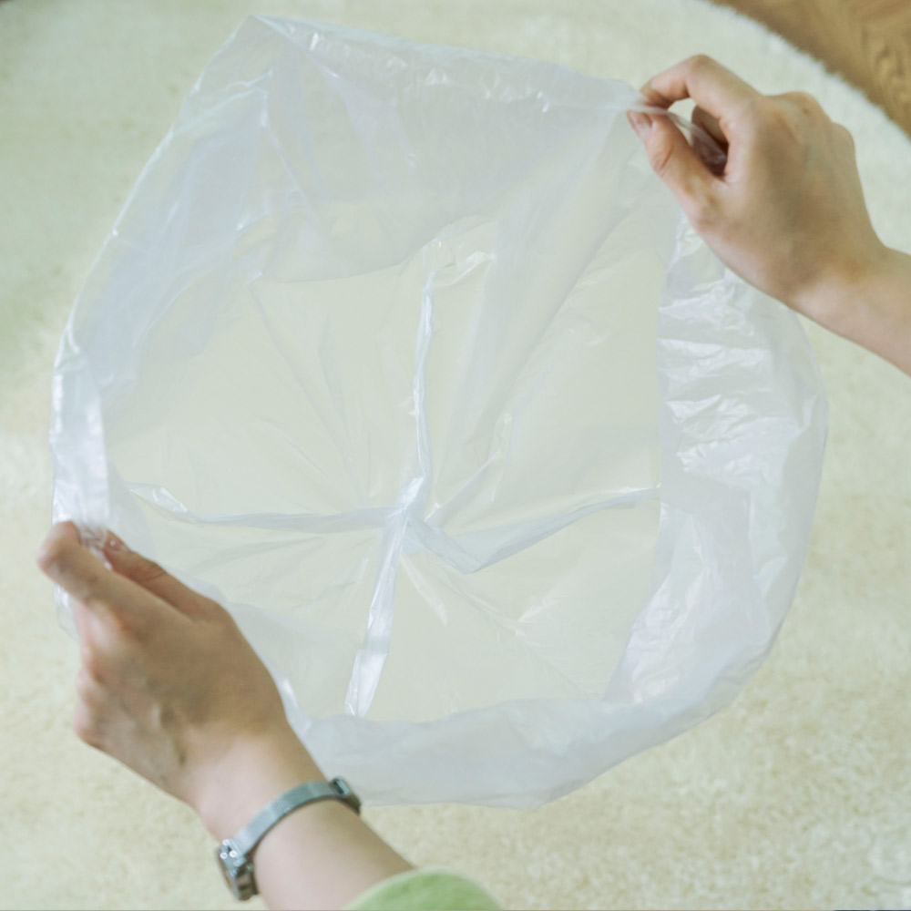 창신리빙 프랑코 분리수거 비닐 봉투 20L(50매) 쓰레기 재활용 투명 연속 배접 비닐봉지 이미지 7