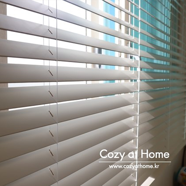 [ 맞춤주문제작 ] 찬환경 덱스터 오동나무 우드블라인드 2종