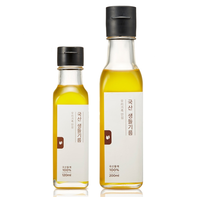 생들기름 아기들기름 냉압착 120ml