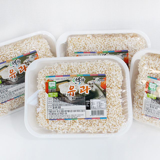 담양한과 전통유과 150g 유기농 국산 찹쌀 - 상품 이미지