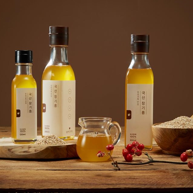 국산참기름 저온압착 생참기름 120ml - 상세 이미지 3