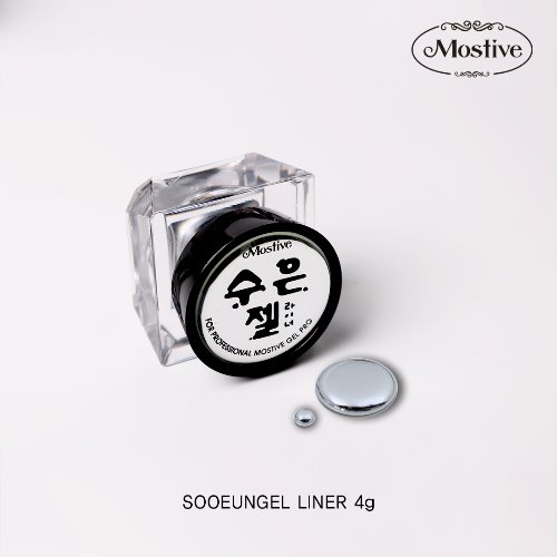 모스티브 수은젤 실버 라인젤 4g 메탈젤 라이너 1+1 - 상품 이미지