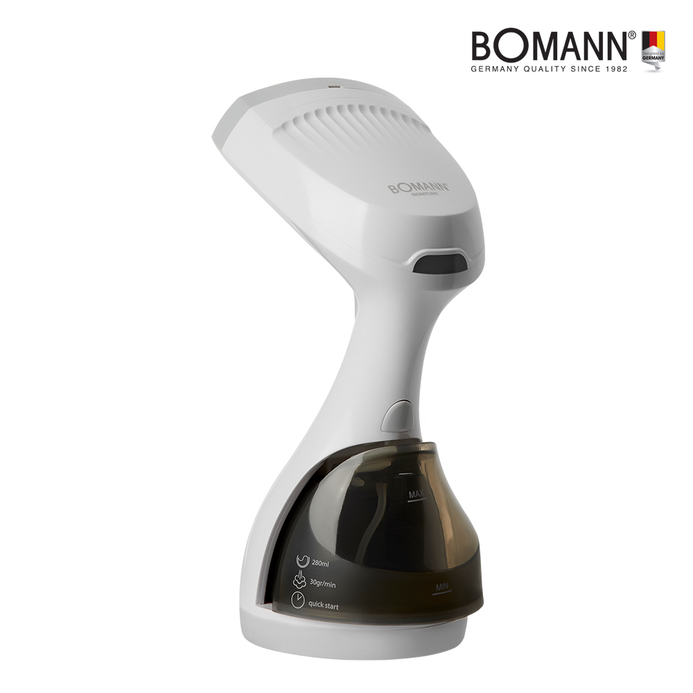 보만 살균 25초 퀵 터보 핸디형 휴대용 스팀다리미 DB8530 2in1 브러쉬 포함