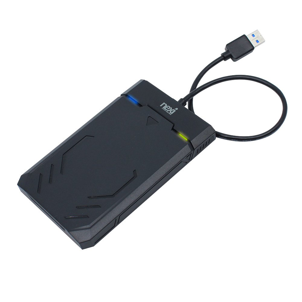 2.5인치 외장하드케이스 USB3.0 HDD SSD SATA3 6Gbps LED 무전원 - 상품 이미지