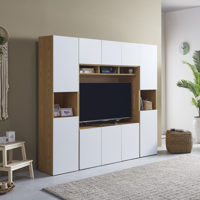 모노 2000 월플렉스 시스템 거실장세트 수납장 47인치 티비장 장식장 이불장 서재인테리어