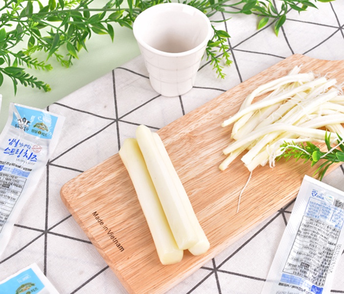 임실치즈마을 두마리목장 찢어먹는 스트링치즈 100g 5봉 캠핑간식 쫄깃