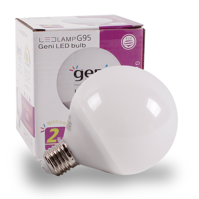 LED 볼전구 지니 G95 12W 볼램프 - 상품 이미지
