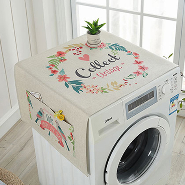 전자렌지 드럼 김치냉장고 세탁기 건조기 덮개 커버 단문형콜렉트
