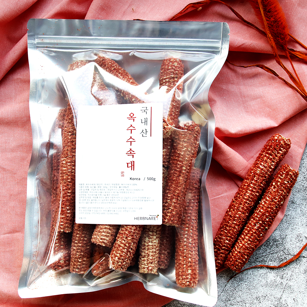 옥수수속대 가글 차 옥수수대 500g+500g - 상품 이미지