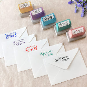 [SW1]청첩장 웨딩스탬프 카페 네임스탬프 결혼식식권도장 캐릭터 로고 만... 실사용 후기 | 효과 있을까? - 상품 이미지 1