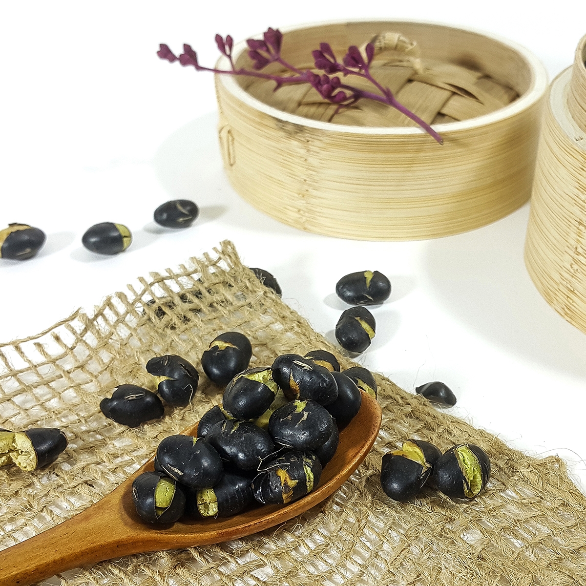 볶은 검은콩 서리태 구운 서리태콩 검정콩 약콩 500g, 1개 - 상세 이미지 3