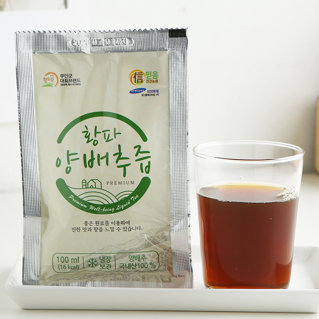 순수 양배추즙 100ml 60포 황파 - 상세 이미지 3