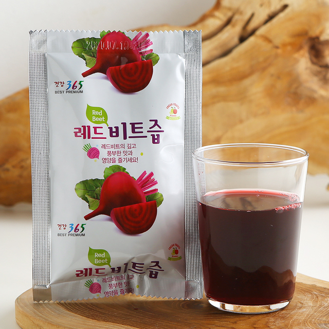 국내산 황파 순수 레드 비트즙 100ml 30포 - 상세 이미지 2